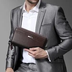 [하프클럽/알티피아]엘레강스 남성 클러치백 클래식 정장용 가방