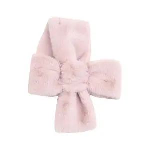 [블루테일](광주신세계)BY64AM01PK 핑크 퍼 리본 목도리