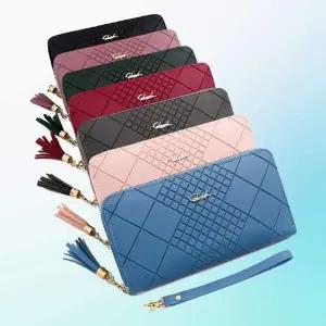 손지갑 얇은 미니백 지폐지갑 수납 대용량 데일리 지갑