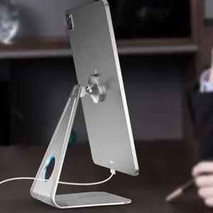 자석 태블릿 거치대 알루미늄 마그네틱 자석 태블릿 거치대 데스크 회전 스탠드 고급 강력