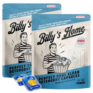 [100개+100개] 빌리스홈 고농축 캡슐세제 퍼펙트듀얼 플로럴 국내생산