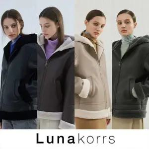 [하프클럽/루나코어스]루나코어스 후드무스탕 자켓