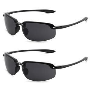 선글라스, UV400 보호, 남녀공용 낚시 8001 스포츠 운전 프레임, 무테 야구 MAXJULI 달리기