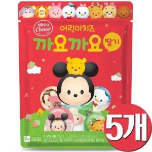 서울우유 앙팡 까요까요치즈 딸기 5개