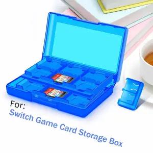 닌텐도칩케이스 보관함 카트리지 스위치 케이스 NS 보호 24 in 1 게임 메모리 카드 홀더