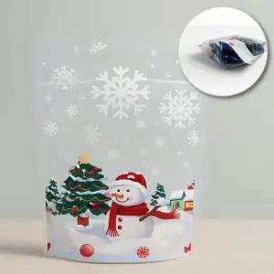 크리스마스 손잡이 선물포장 봉투 구디백