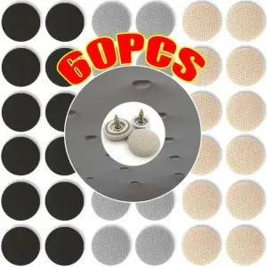 자동차고정핀 도어핀 3060개 자동차 지붕 버클 헤드 라이너 천장 천 고정 나사 케어 패브릭 리벳 리테이너