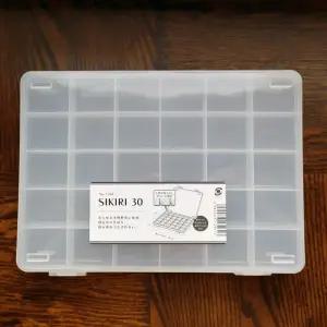 공예 소품 정리함 30칸 투명 플라스틱 보관함