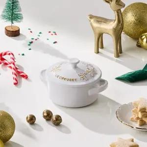 [정가55 000원] NEW 홀리데이 스톤웨어 미니원형냄비 10cm