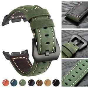 삼성 갤럭시 워치 8/8클래식용 가죽 밴드 갭 없는 스포츠 스트랩 갤럭시 워치 울트라 2025/7 47MM 스마트워