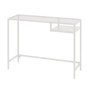 유리상판 심플 화장대 인테리어 책상 겸용 원룸