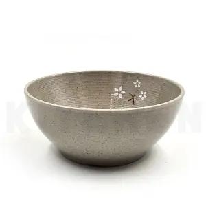 국산 메라민 마블청아 꽃샤링 면기 (7반볼) 17.7x7.5cm