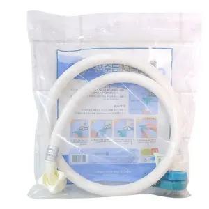 (1m) 세탁기 급수호스/세탁실/빨래방/기숙사/코인/세탁/드럼/통돌이/급수/연결/쉬운/설치/호스/호수/물호스