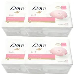도브 비누 뷰티바 90G 핑크4PX4개 0503-4/ 세안 화장 각질 바디 목욕