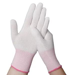 검정 속장갑 10컬레 이너 장갑 긴목 무코팅 면 얇은