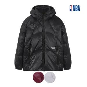 [롯데백화점]엔비에이 남녀공용 다운 패딩 점퍼 후드 오버핏 루즈핏 빅사이즈 립스탑 RDS 04341