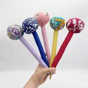 쑥 찜질봉 경혈 마사지봉 전통 두드림 지압봉