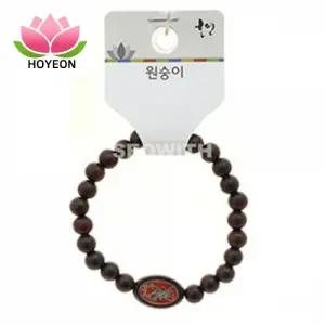 호연 불교 기원 팔찌 벽조목 어린이 띠 합장주 염주 (원숭이)