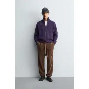 [국내배송]자라 ZARA 펄 니트 재킷 X SR_A - 보라910796