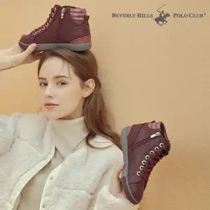 [비버리힐즈폴로클럽]키높이 방한 털부츠