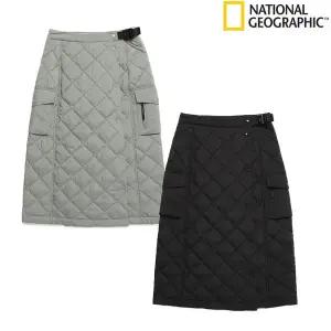 내셔널지오그래픽 N244WSK110 W 엘크 롱기장 패딩스커트 여성 패딩