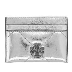 메탈릭 로고 가죽 슬림 카드지갑 175016 040