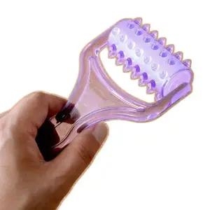 [셀러에이드]휴대용 마사지 기기 롤러 지압 안마기 셀프 마사지기 핸드 도구