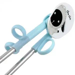 [골드스마일]스테인리스 젓가락 연습용 유아 학습용 기능성 식기