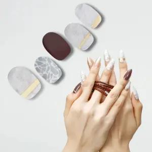 위쁨 네일스티커 WEN051 네일팁 젤네일스티커 36개