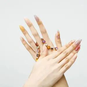 위쁨 네일스티커 WEN059 네일팁 젤네일스티커 36개