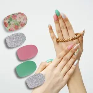 위쁨 네일스티커 WEN058 네일팁 젤네일스티커 36개