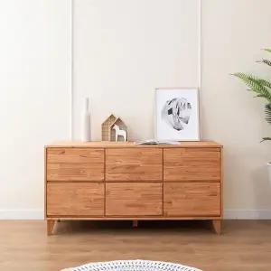 [착불 상세확인] 참죽원목 18T 1500 와이드거실장 TV장 티비다이