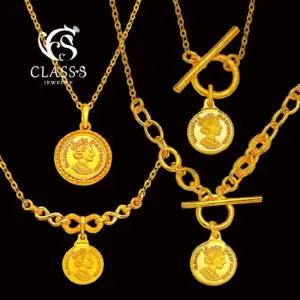 [클래스에스] 순금24K 엘리자베스4 목걸이_7.5g