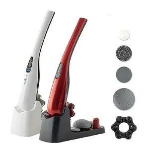 모리츠 무선 핸디형 진동 마사지기 플러스(화이트, 레드 택1)