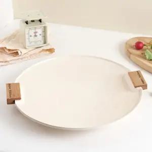 그리들팬 38cm 크림 인덕션가능 삼겹살 캠핑 고기불판