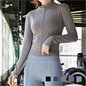 [골드스마일]여성 겨울 기모 운동복 요가집업 트레이닝복 긴팔