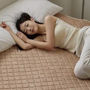 [한일의료기]한일의료기 굿모닝플러스 카본 탄소 전기매트 코지골드 더블150x200