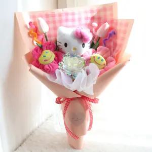 키티 산리오 인형꽃다발 졸업식 학예회 재롱잔치 꽃다발
