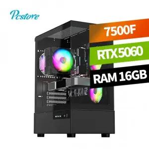 피씨스토어 AMD 최적화 게이밍PC 라이젠5 7500F RTX5060 (16GB, M.2 500GB)