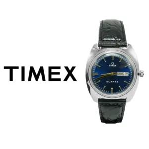 타이맥스 Q 1978 쿼츠 남자 가죽시계 TW2W44800