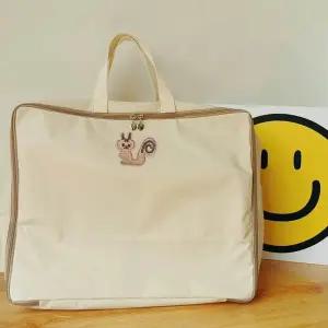 [오너클랜]어린이집 이불 파우치 체크무늬 계졀별 침구 정리