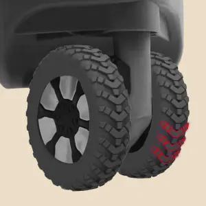 덮개 커버 미끄럼 충격흡수 방지 바퀴 캐리어 무소음