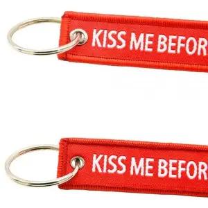 시선집중 Kiss Me Before Flight 캐리어 가방태그 Tag