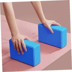 필라테스블럭 밸런스EVA요가블록2p세트(블루)스트레칭폼블럭