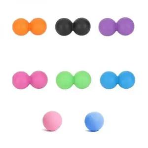 [오너클랜]어깨 안마 요가 싱블볼 마사지 스트레칭 더블볼 랜덤+랜덤