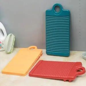 [오너클랜]미니 손빨래 속옷 애벌 걸이형 빨래판 그린 그린