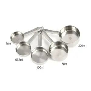 고품질 휴대용 스텐 계량컵 5종세트 (WFFWFRO)