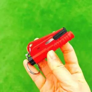 고품질 비상탈출 키링 비상망치 열쇠고리 재난 긴급 구조 (WFFW3TN)