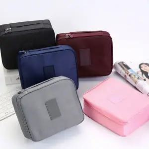 여행 소품파우치 사각 수납 소품가방 트래블백 세면백
