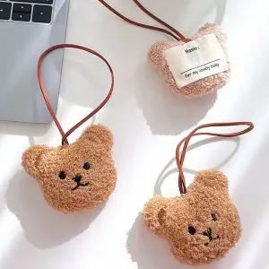 곰돌이 캐릭터 이름표 네임택 가방 소지품 캐리어